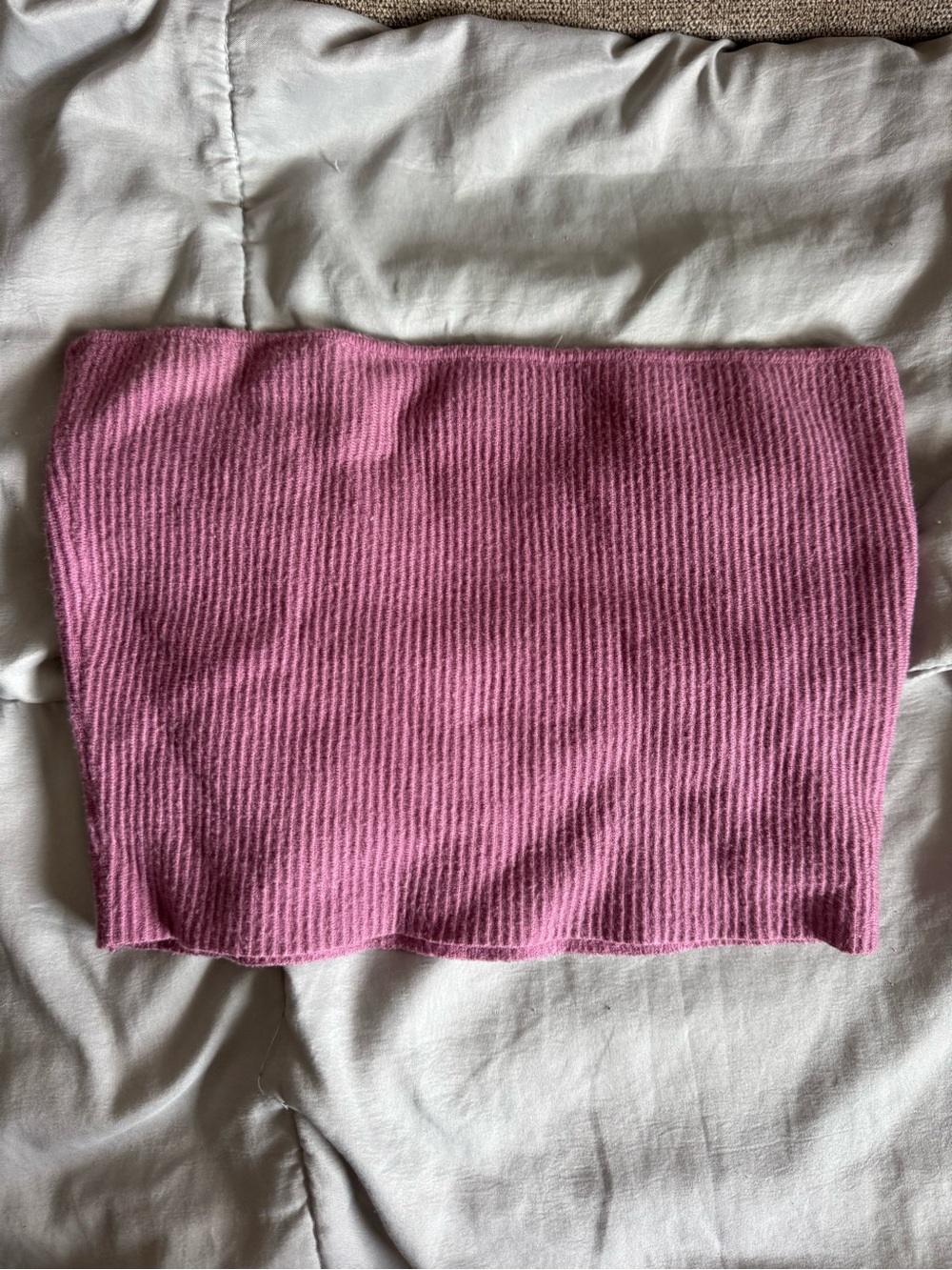 LA hearts ribbed tube top